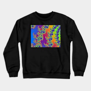 Fruity Fractal Crewneck Sweatshirt